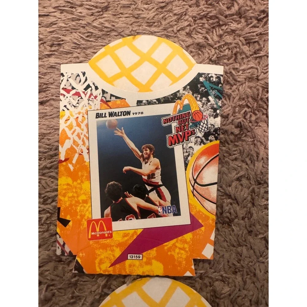 1993 McDonald's Nothing But Net MVPs Complete 6 Card‎ Set Michael Jordan